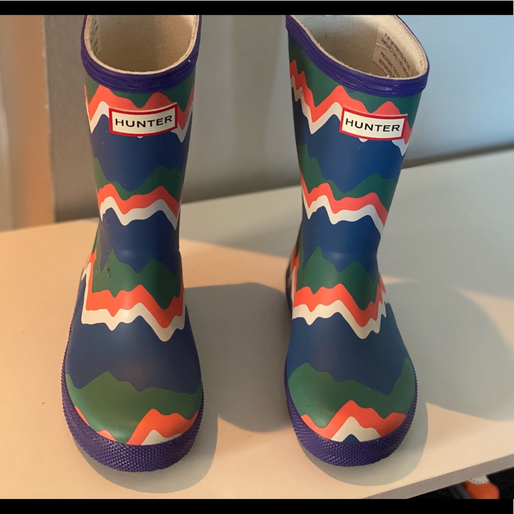 Great Condition Unisex Hunter Multicolor Rainboots